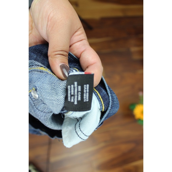 ROCK & REPUBLIC FLARE BLUE JEANS Sz 26 - Picture 5 of 6